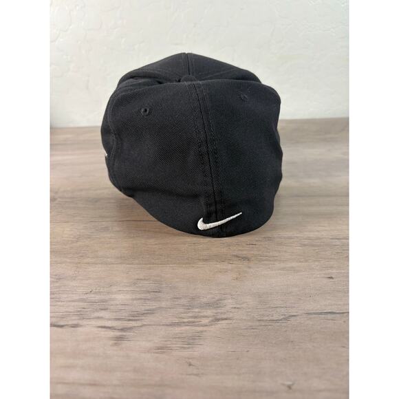 Tiger Woods Collection Black Men's Golf Hat Fitted Flex EUC - Picture 5 of 7